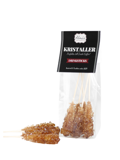 Kristaller - candypinne med bröstsocker