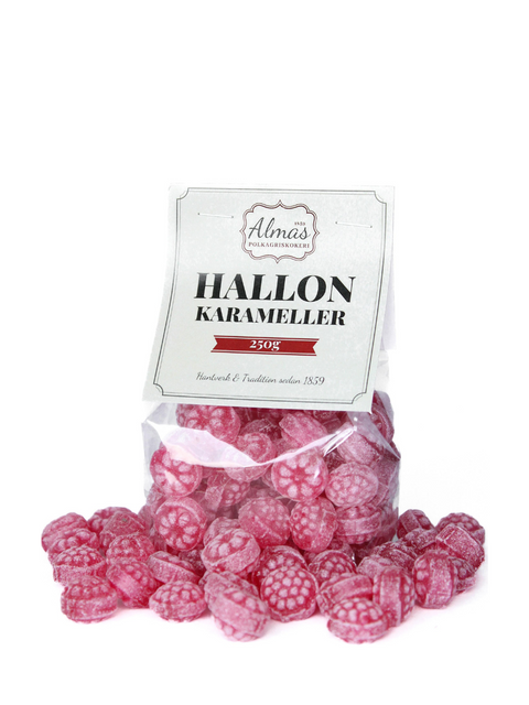 Hallon karameller