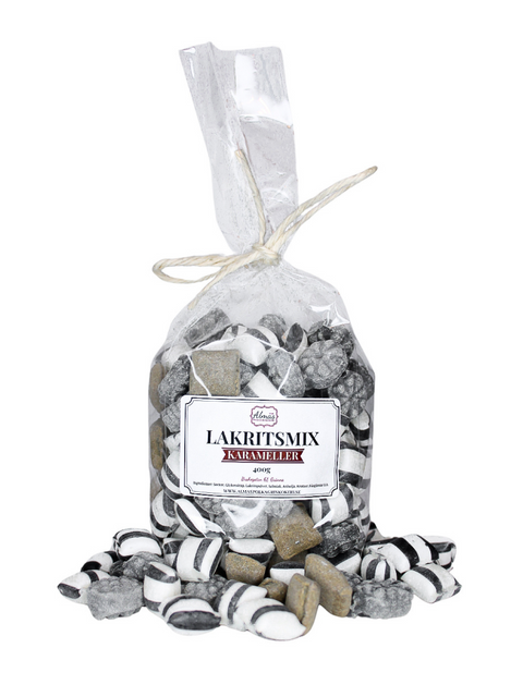 Lakritsmix karameller - Storpack