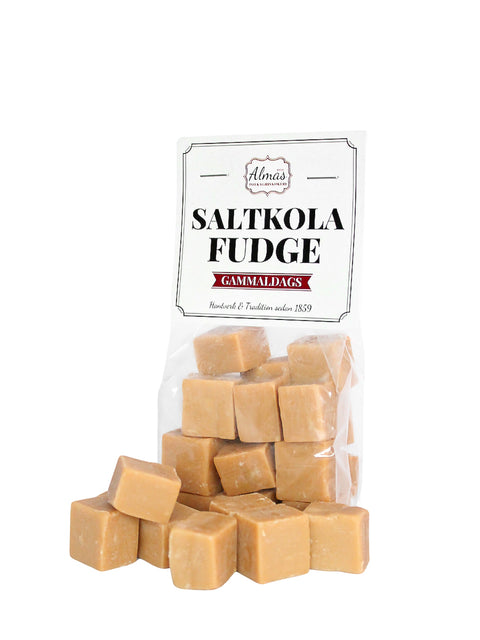 Saltkola fudge