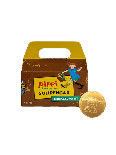 Pippi Långstrump - Kappsäck med Gullpengar