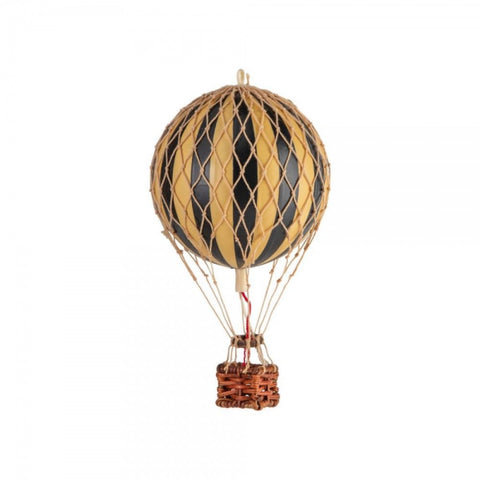 Luftballong Floating The Skies, Svart. 8,5 cm